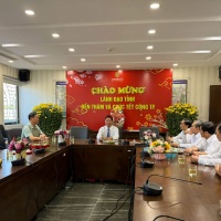 Đồng chí Trần Quốc Nam - Phó Bí thư Tỉnh uỷ, Chủ tịch UBND tỉnh Ninh Thuận đến thăm và chúc Tết đầu Xuân Ất Tỵ 2025